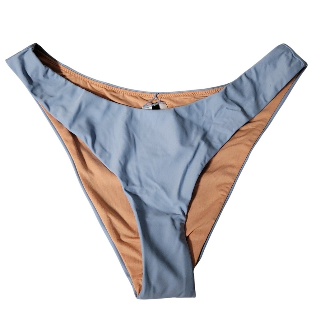 NWT J.Crew Curved Waist Cheeky Bikini Bottom Vacation Beach Summer Cruise Size M